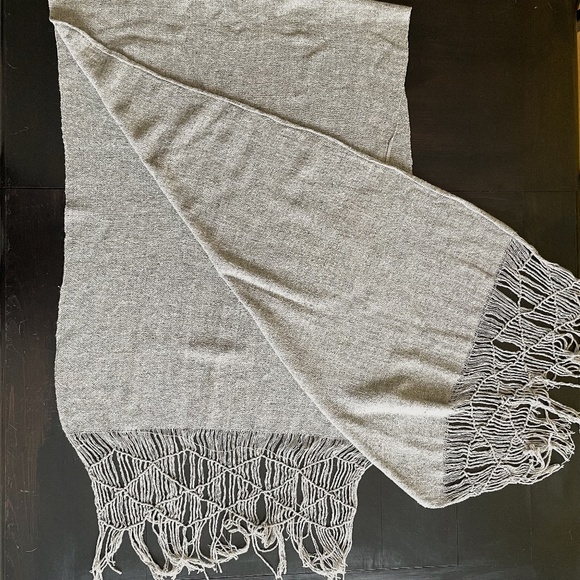 Linen, natural colour women’s Scarf / Width - Picture 1 of 7